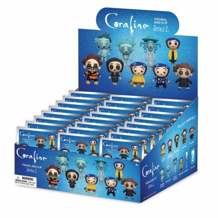 Coraline Series 2 3D Foam Bag Clip Mystery - Forventet Usikkert