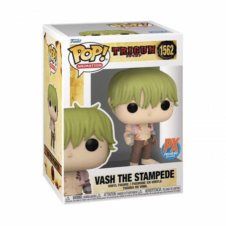 Trigun Vash the Stampede Shirtless Funko Pop! Vinyl Figure 1562 - Previews Exclusive