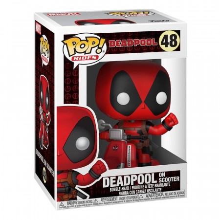 Deadpool and Scooter Funko Pop! Vinyl Vehicle 45 figur 48