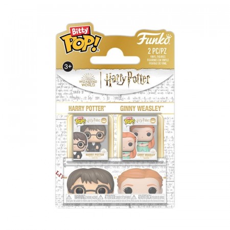 Harry Potter Bitty POP! Vinyl Figure 2-Pack Harry and Ginny 2,5 cm - Forventet Oktober