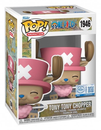 One Piece POP! Animation Tony Tony Chopper with Cotton Candy heo Exclusive Vinyl Figure 1946