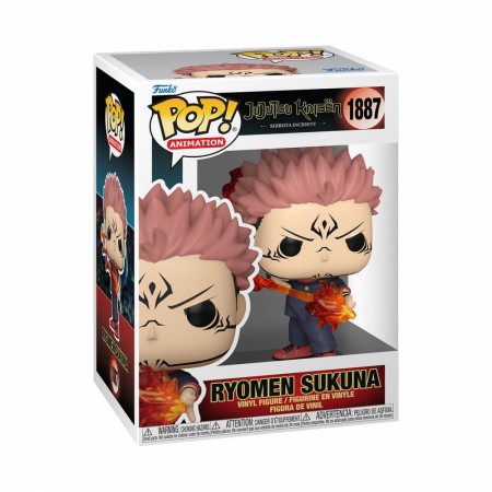 Jujutsu Kaisen POP! Animation Sukuna (Fire Arrow) Vinyl Figure 1887 - Forventet April