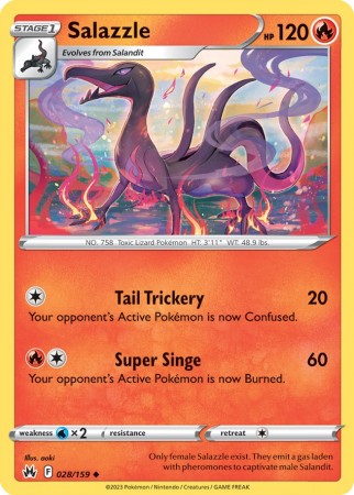 Crown Zenith 28/159 Salazzle