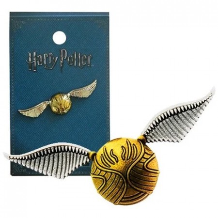 Harry Potter Golden Snitch Pewter Lapel Pin