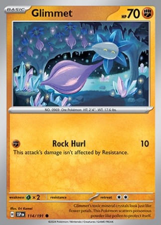 Surging Sparks 114/191 Glimmet - Reverse Holo