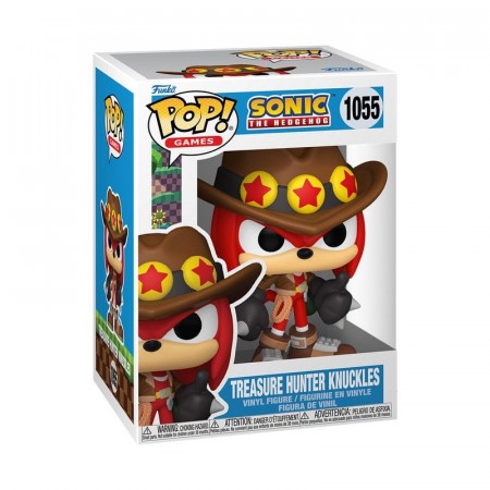 Sonic the Hedgehog POP! Games Treasure Hunter Knuckles Vinyl figure 1055
