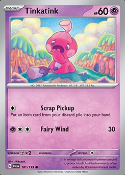 Paldea Evolved 101/193 Tinkatink - Reverse Holo