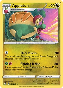 Evolving Skies 121/203 Appletun - Rare
