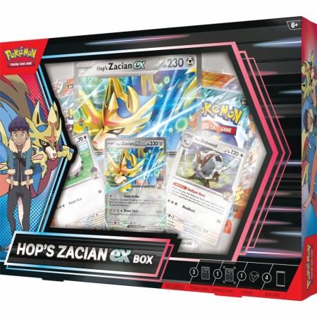 Pokemon Hops Zacian Ex Collection Box