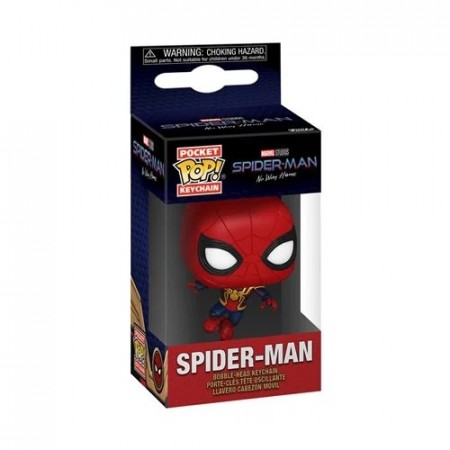 Spider-Man No Way Home SM1 Leaping Pocket Pop! Key Chain