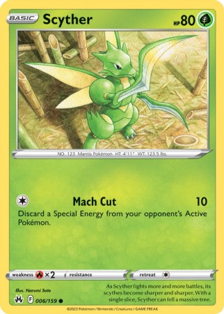 Crown Zenith 6/159 Scyther