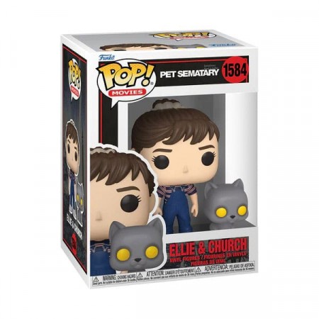 Pet Sematary POP! Movies Ellie & Church Vinyl Figure 1584