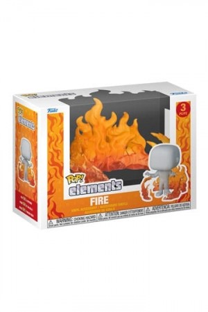 Fire POP! Nooks Vinyl Figure Red 5 cm