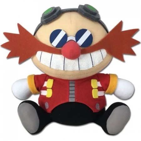 Sonic the Hedgehog SD Doctor Eggman Sitting 18cm Plush