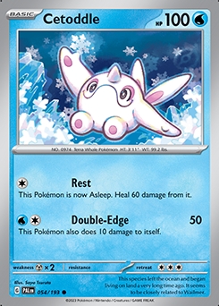 Paldea Evolved 54/193 Cetoddle