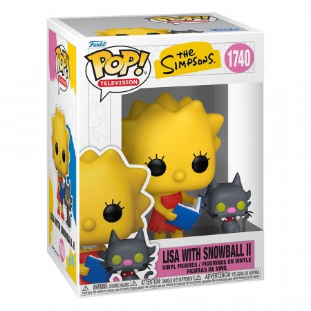 Simpsons POP and Buddy TV Lisa and Snowball Vinyl Figure 1740