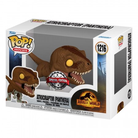 Jurassic Park POP! Movies Atrociraptor (Panthera) Exclusive Vinyl Figure 1216