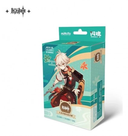 Genshin Impact Trading Card Game Series 03 Pre-Build Starter Deck 07 Kaedehara Kazuha - Kinesisk