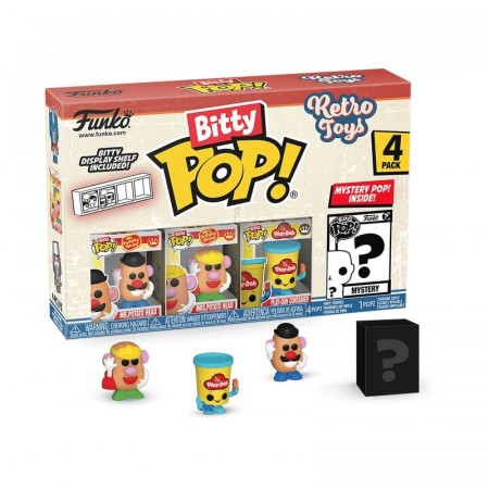Retro Toys Bitty POP! Vinyl  Figure 4-Pack Mr. Potato Head 2,5 cm