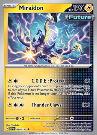 Surging Sparks 69/191 Miraidon - Reverse Holo