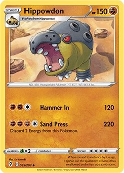 Evolving Skies 85/203 Hippowdon