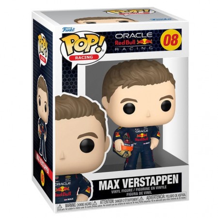 Formular 1 POP! Racing Verstappen w/Helm Vinyl Figure 08