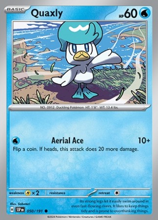 Surging Sparks 50/191 Quaxly - Reverse Holo