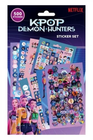 KPop Demon Hunters Sticker Pack (500)