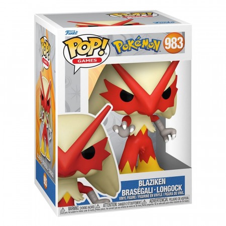 Pokemon POP! Games Blaziken Vinyl Figure 983 - Forventet November