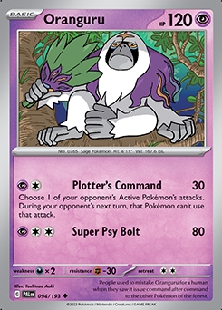 Paldea Evolved 94/193 Oranguru