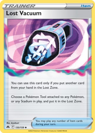Crown Zenith 135/159 Lost Vacuum - Reverse Holo