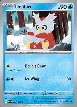 Paldea Evolved 46/193 Delibird - Reverse Holo