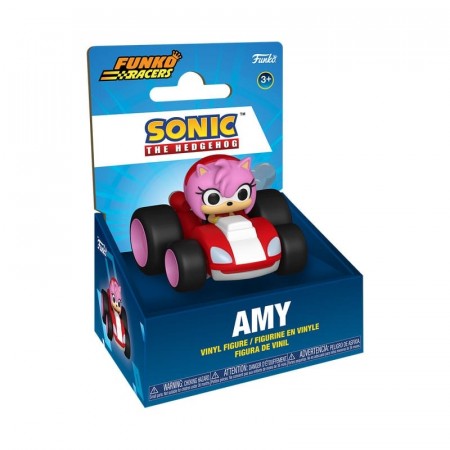 Sonic The Hedgehog Super Racers Diecast Figure Amy Rose