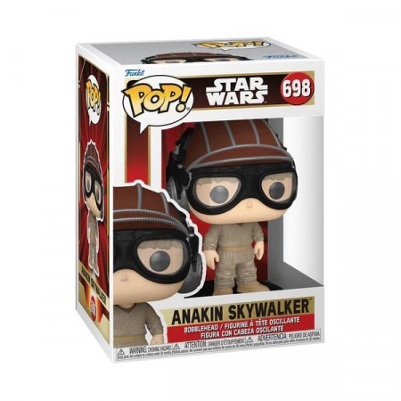 Star Wars The Phantom Menace Anniversary POP! Anakin w/Helmet Vinyl Figure 698