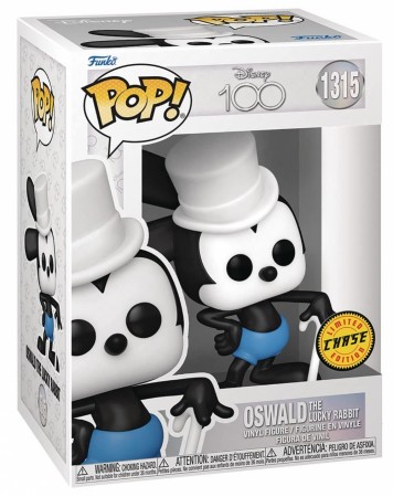 Disney 100 Oswald the lucky rabbit POP! Vinyl figure 1315 - Chase