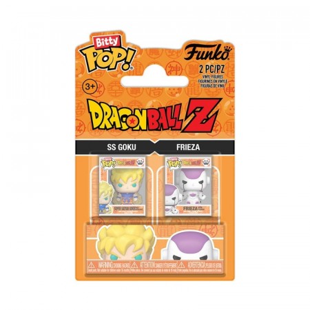 Dragon Ball Bitty POP! Vinyl Figure 2-Pack Goku & Freiza 2,5 cm - Forventet Oktober