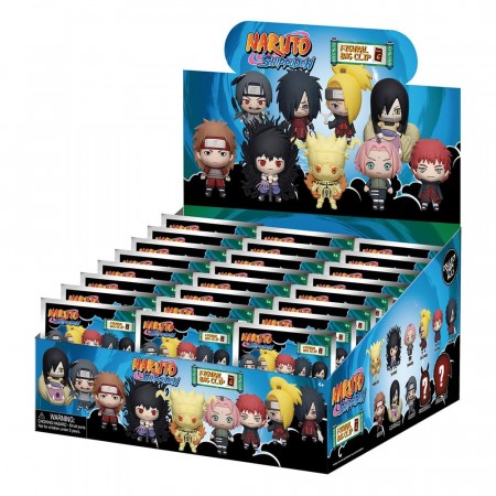 Naruto 3D PVC Bag Clip Series