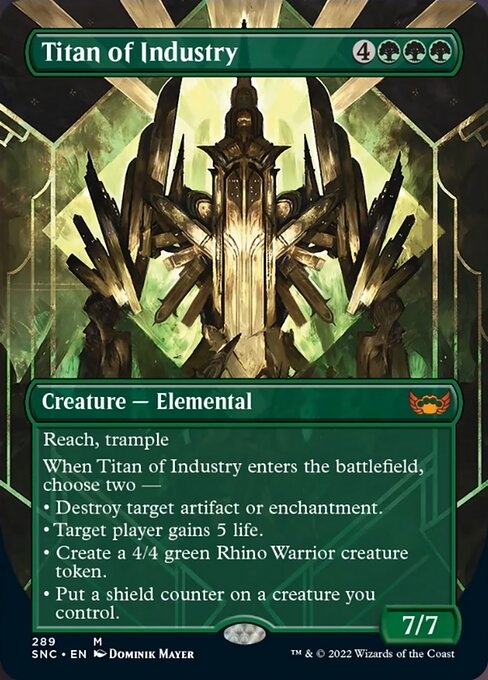Alternate-art Borderless card 