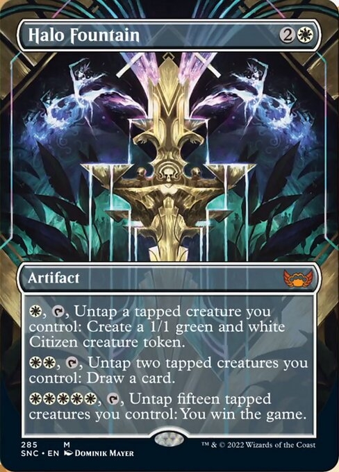 Alternate-art Borderless card 