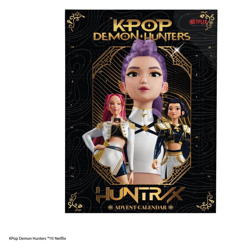 Tell ned til jul med KPop Demon Hunters! Denne adventskalenderen fra Cinereplicas inneholder 24 overraskelser med praktisk tilbehør, skrivesaker og samleobjekter inspirert av den populære animasjonsfilmen.