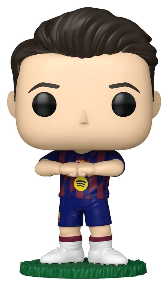 Ta Robert Lewandowski fra banen og inn i samlingen! FC Barcelona-stjernen kommer som Funko Pop! Football-figur i klubbens karakteristiske drakt.