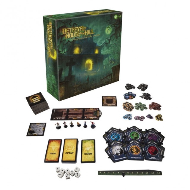 BETRAYAL AT HOUSE ON THE HILL 2ND. EDITION ENGELSK