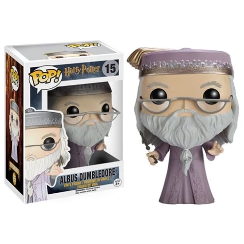 DUMBLEDORE WITH WAND POP! VINYL FIGUR 15