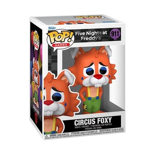 FIVE NIGHTS AT FREDDY'S CIRCUS FOXY POP! VINYL FIGURE 911