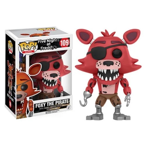 FIVE NIGHTS AT FREDDY'S FOXY THE PIRATE POP! VINYL FIGURE 109