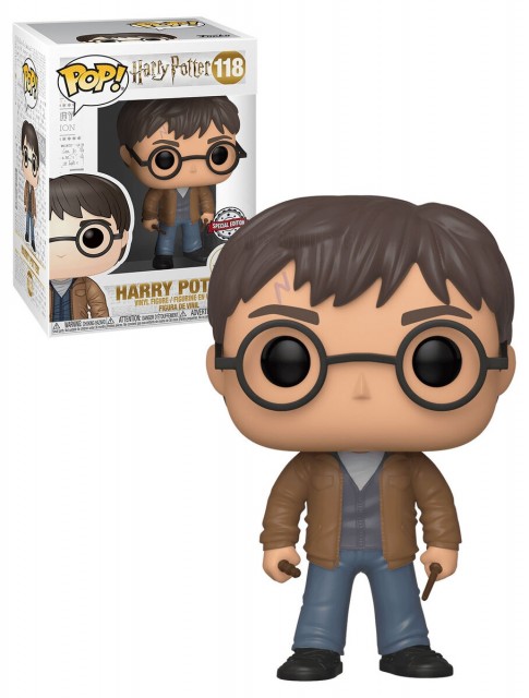 Funko Pop Harry Potter nummer 118 med to tryllestaver