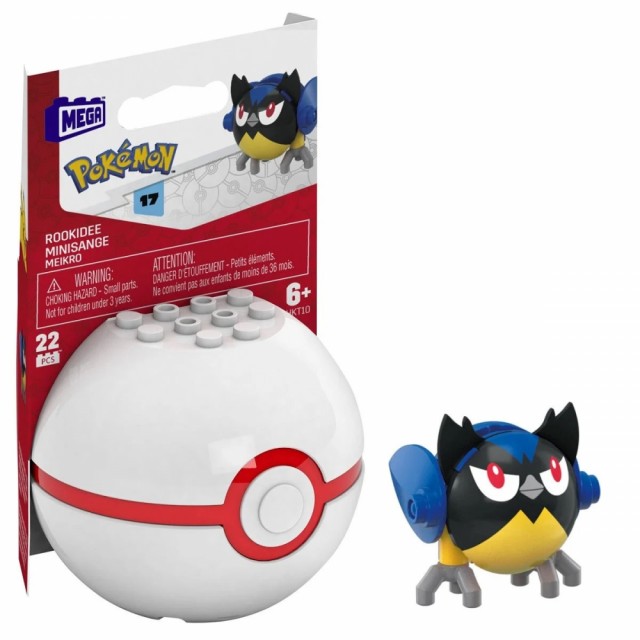 Mega Construx Pokemon Poke Ball Rookidee