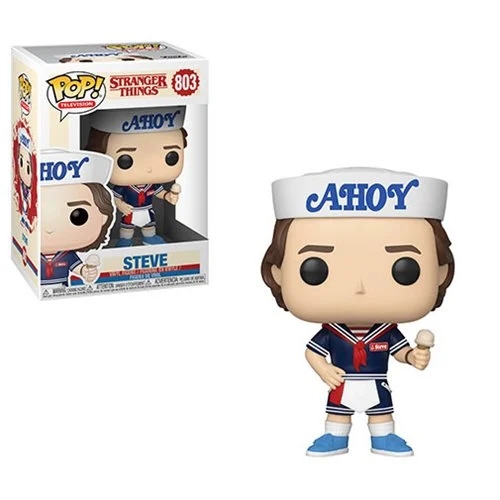 STRANGER THINGS STEVE SEASON 3 W/ HAT AND ICE CREAM POP! VINYL FIGURE 803