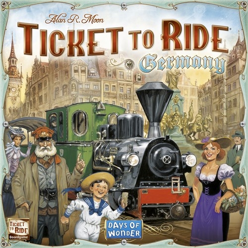 TICKET TO RIDE GERMANY BRETTSPILL